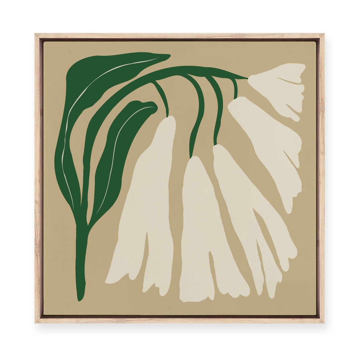 Blooming IV Framed Canvas