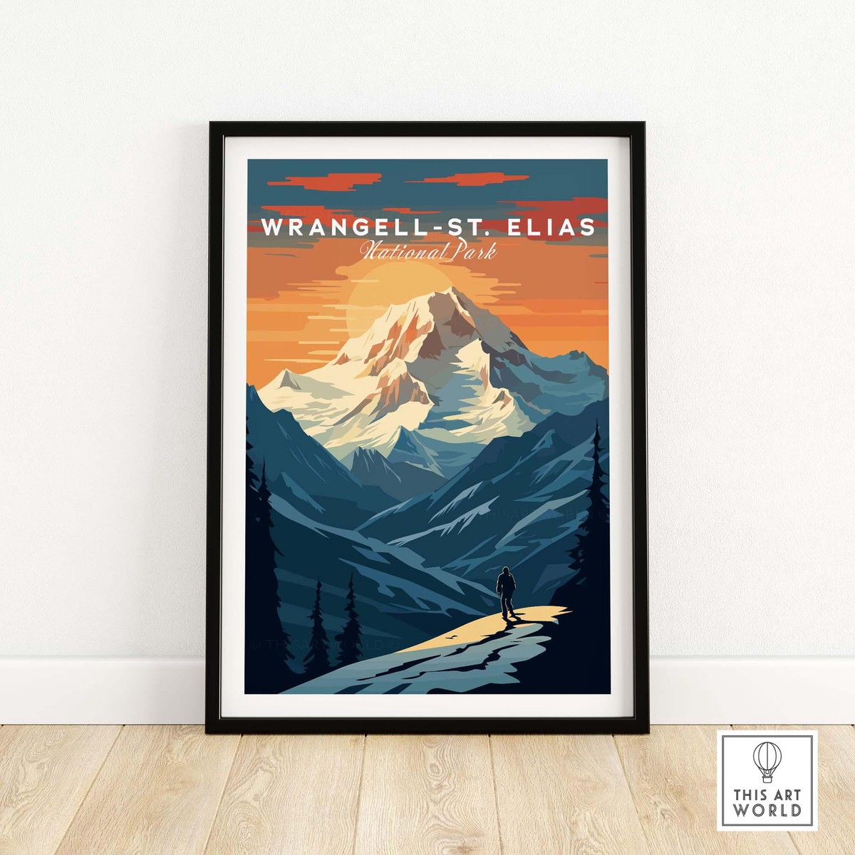 Wrangell-St Elias National Park Poster