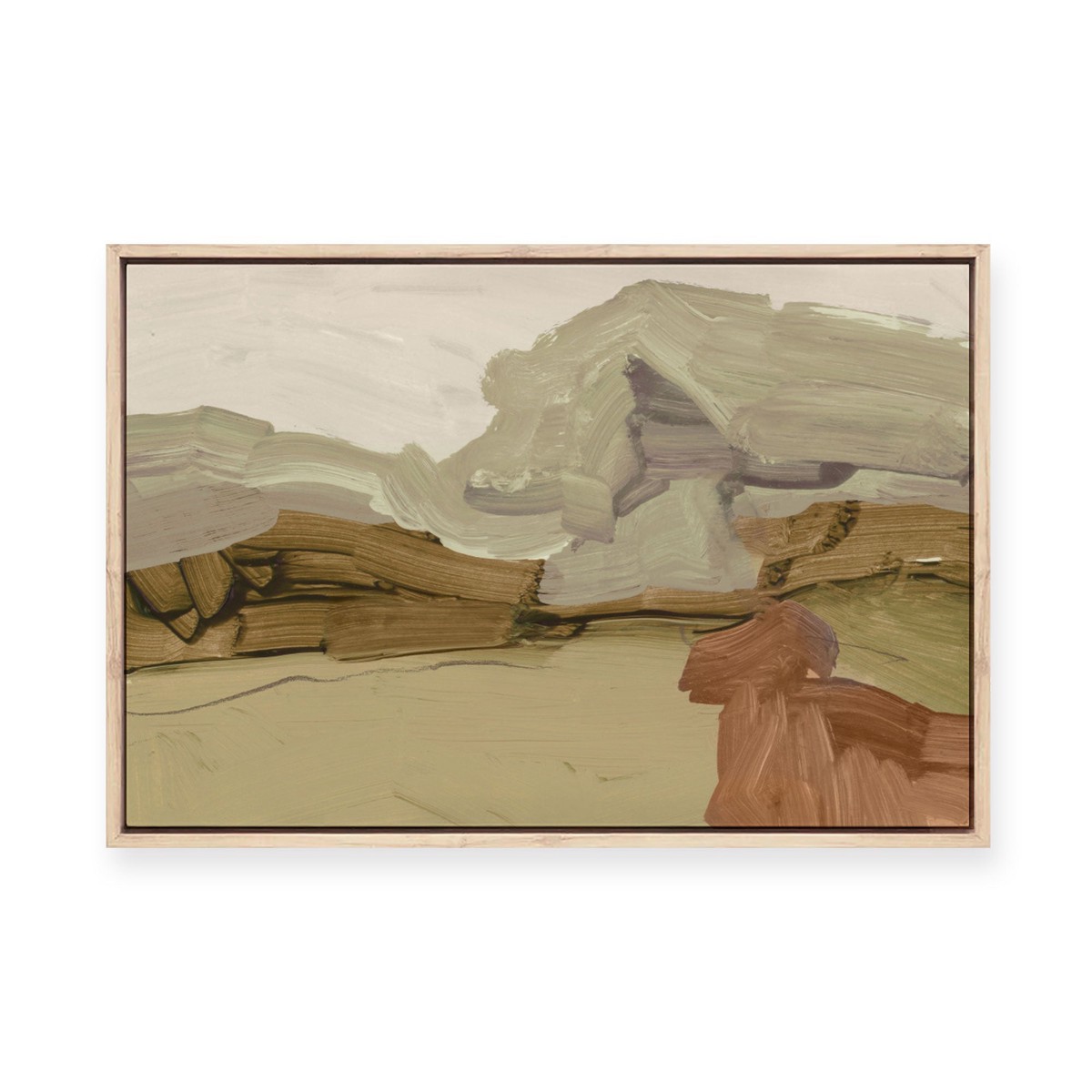 Undertone Framed Canvas