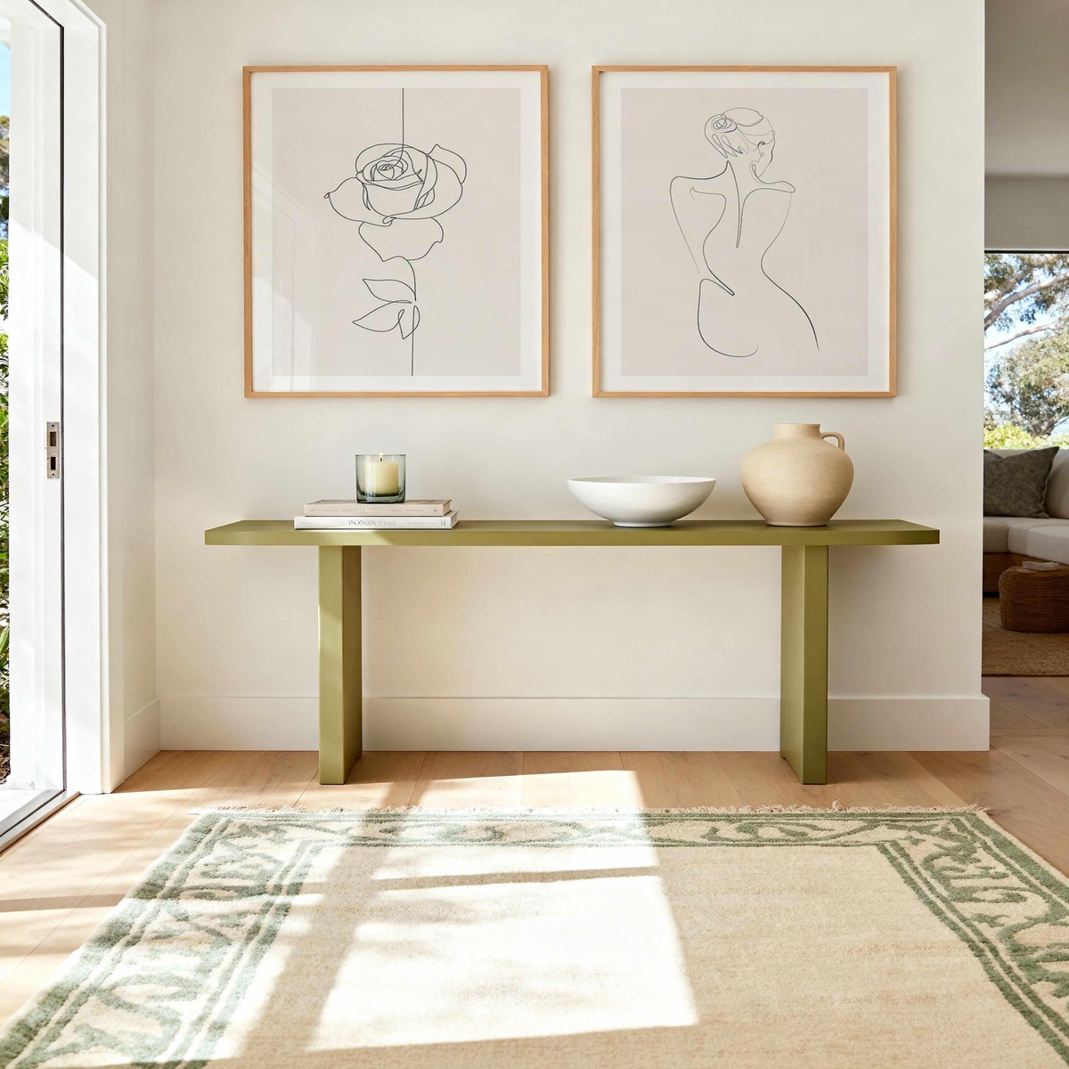 Line Figure I IV Art Print Set of 2 Matching Wall Art