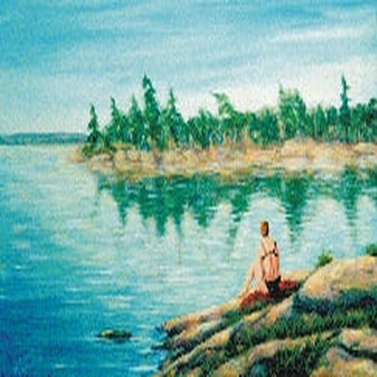 Quiet Reflections - original painting by Carla Miedema