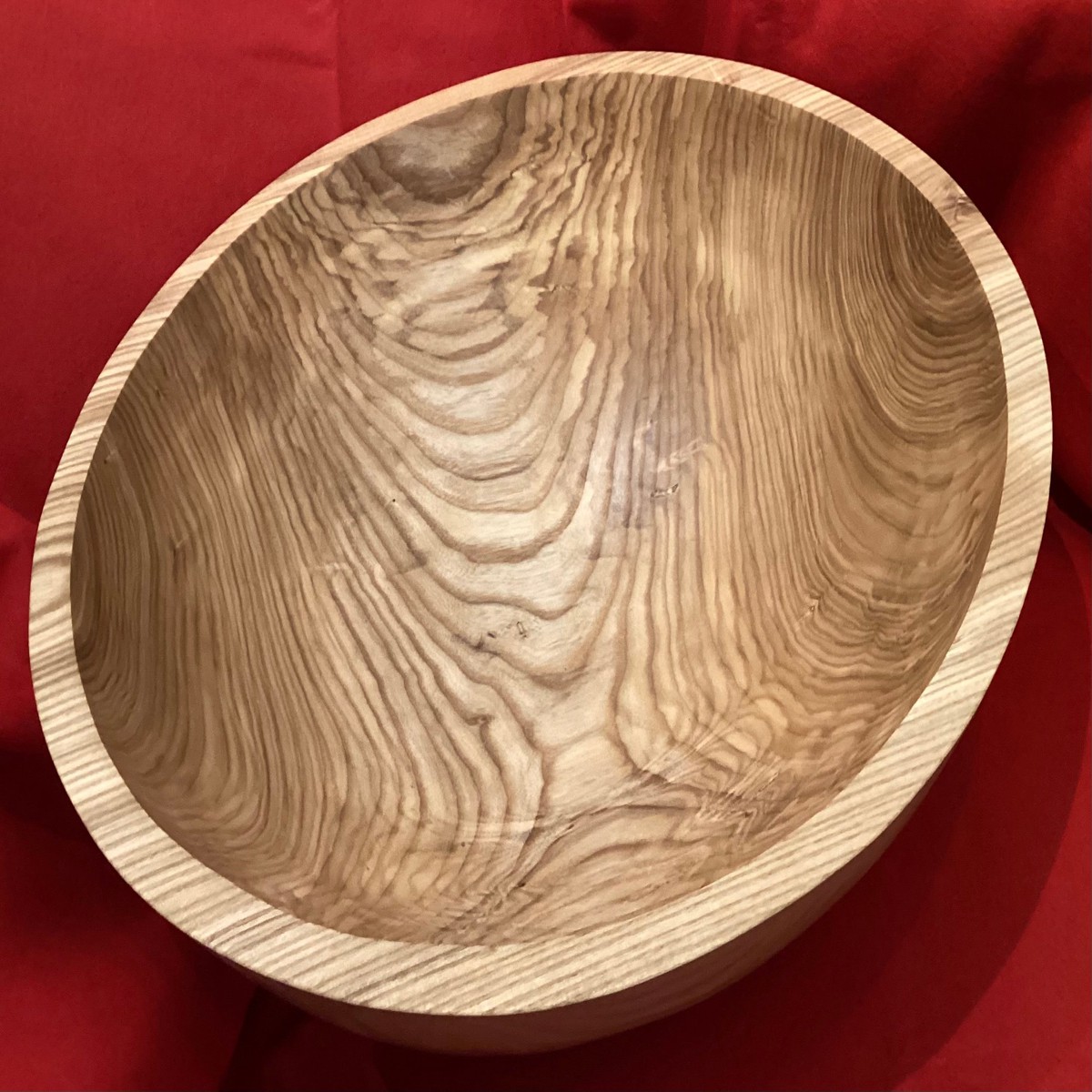 Extra Large Black Ash Bowl by Gary Matthews