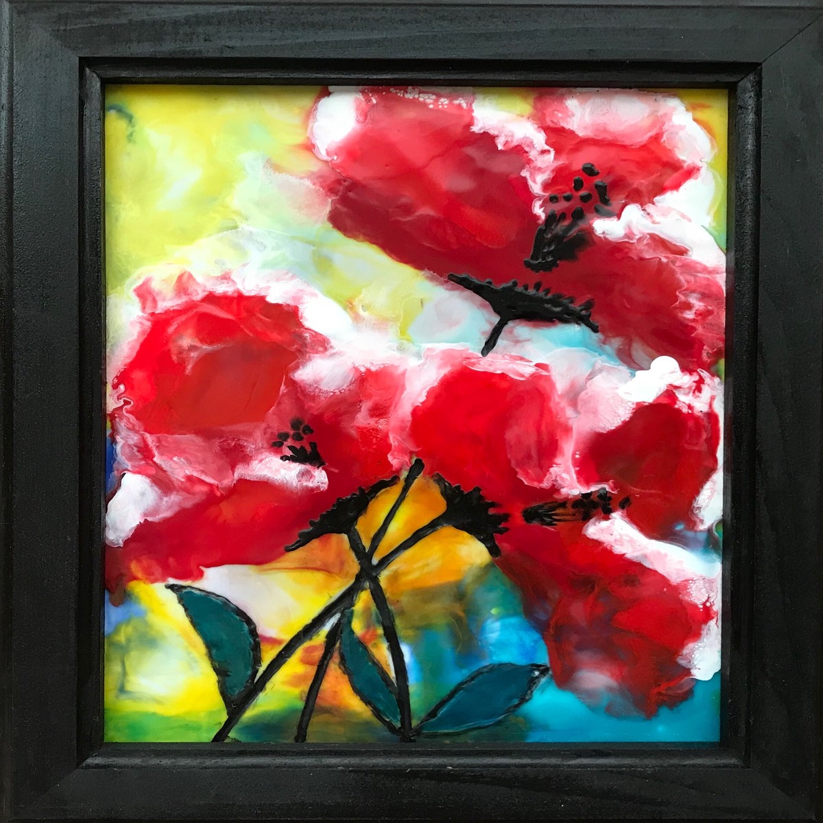 Precious Poppies 1 by Cathie Hamilton