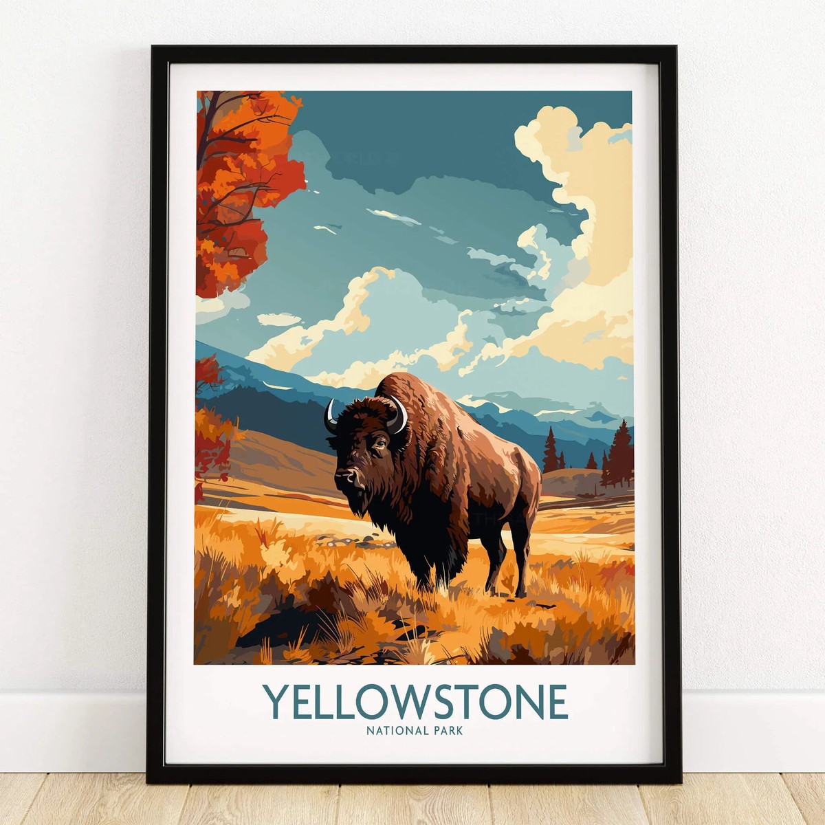 Yellowstone Poster National Park