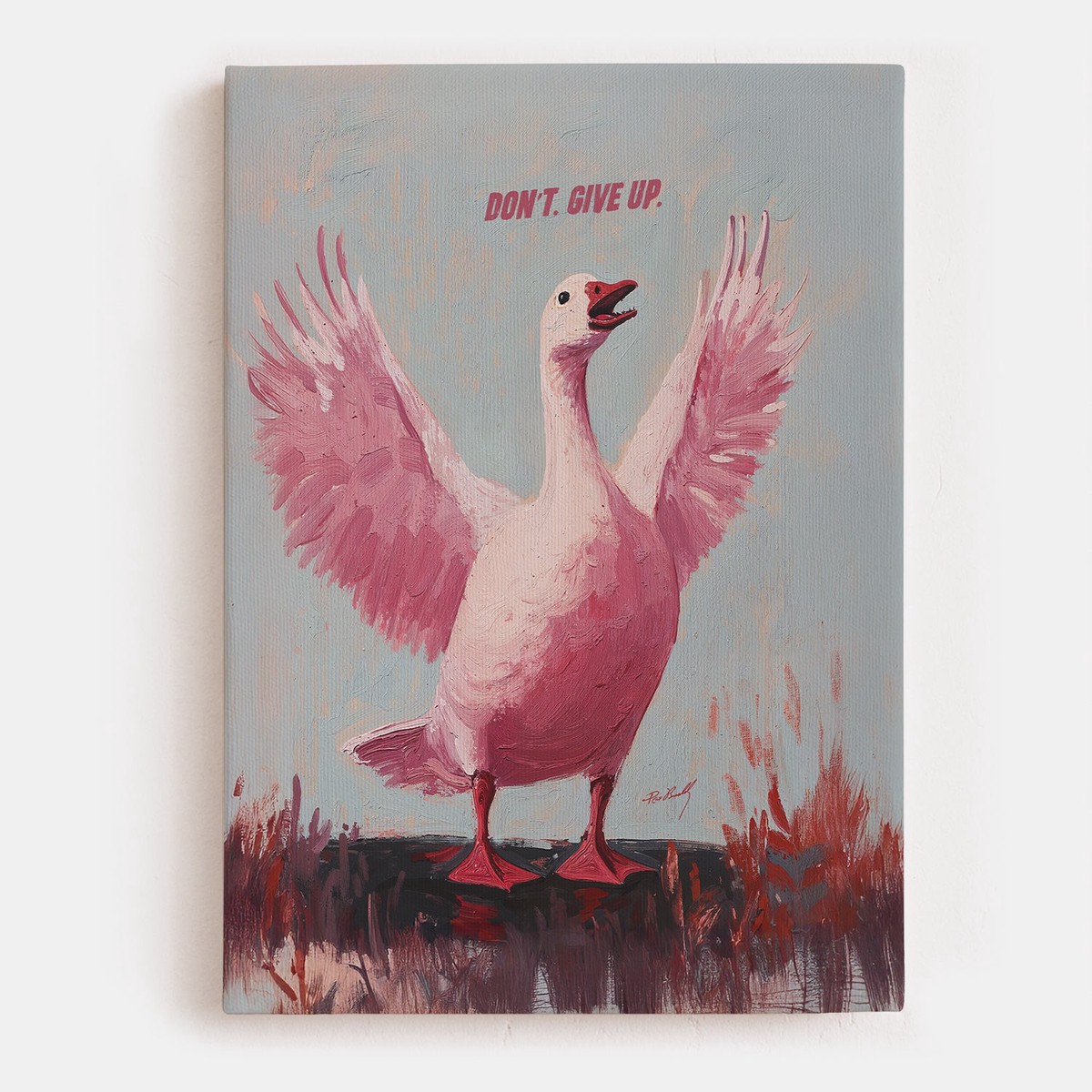 Dont Give Up Canvas