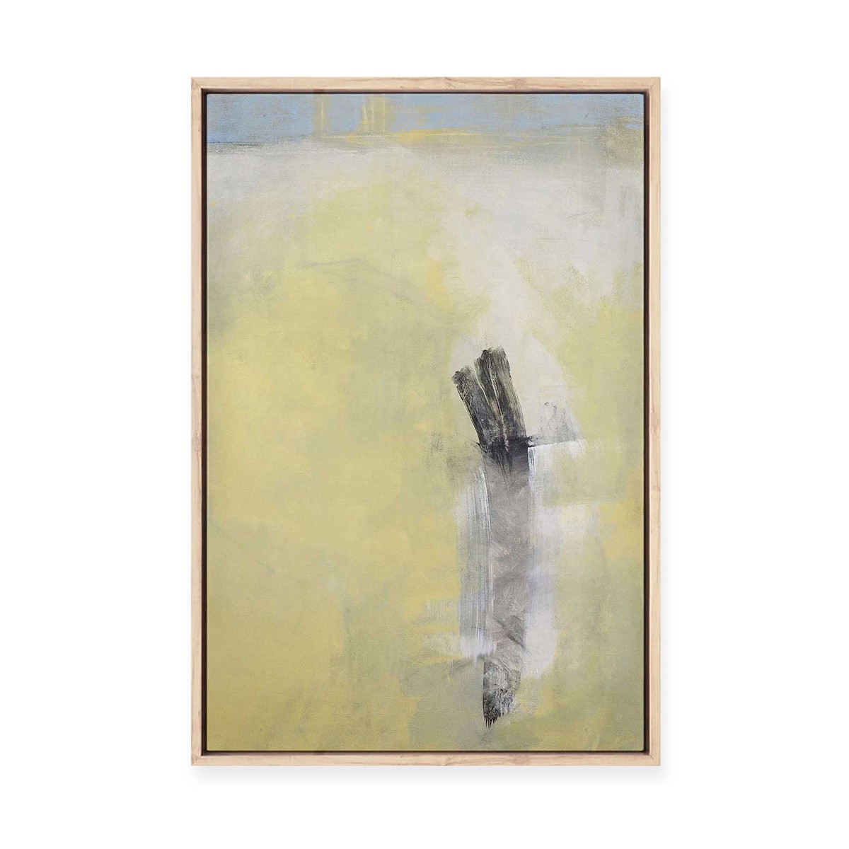 The Space Between Framed Canvas