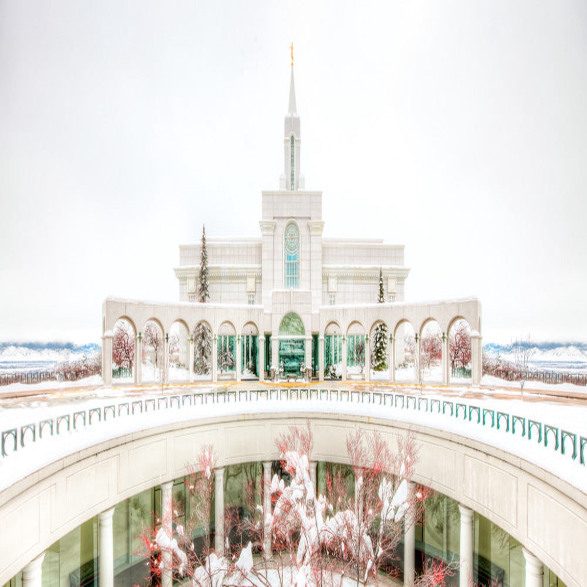 Bountiful Temple - Atrium View