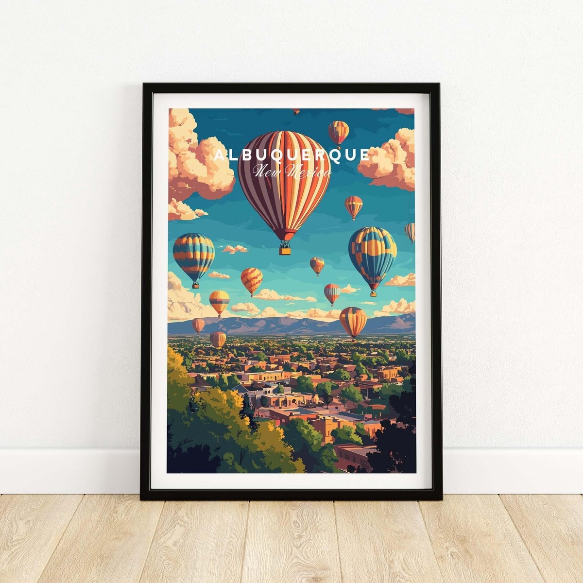 Albuquerque Wall Art Poster