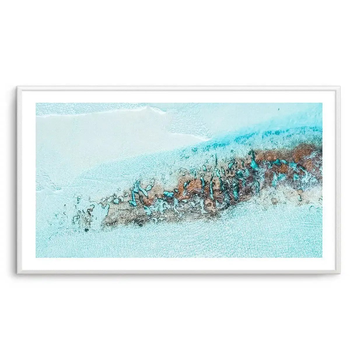 11 Mile Beach Esperance Aerial Photo Wall Art Print