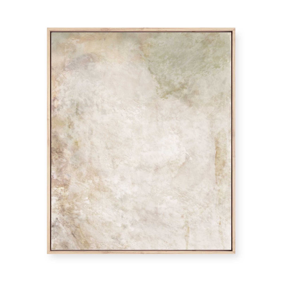 Beneath Linen and Moonlight Framed Canvas