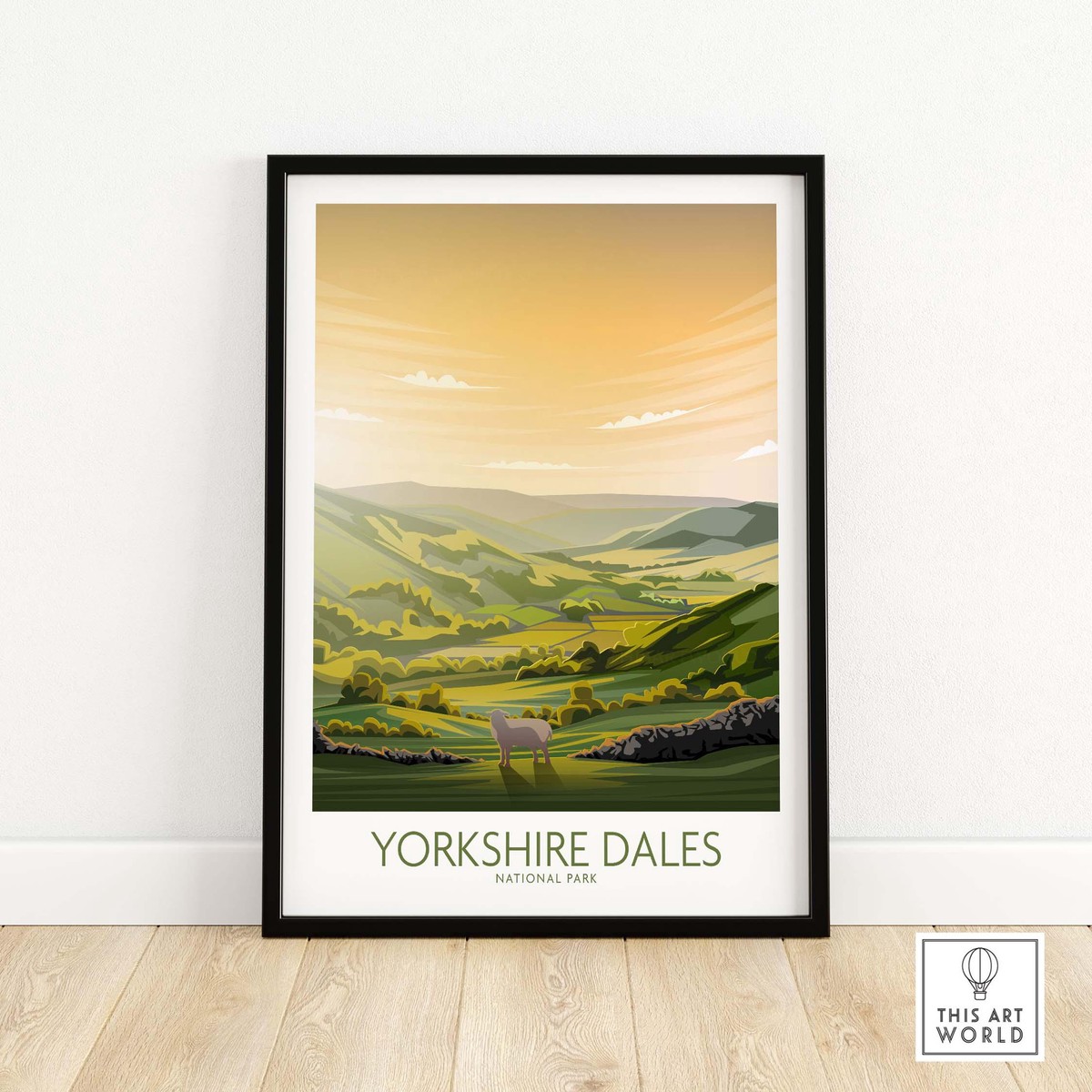 Yorkshire Dales National Park Poster Art Print