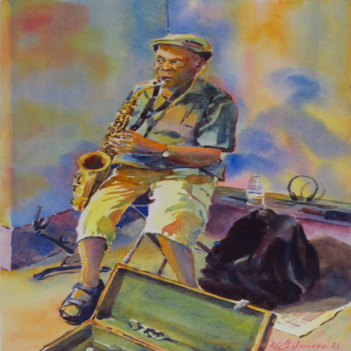 A Cool Sax St Lawrence Market Toronto - 454
