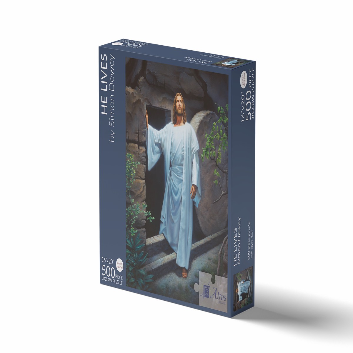 He Lives 18x18 jigsaw puzzle 500 pieces
