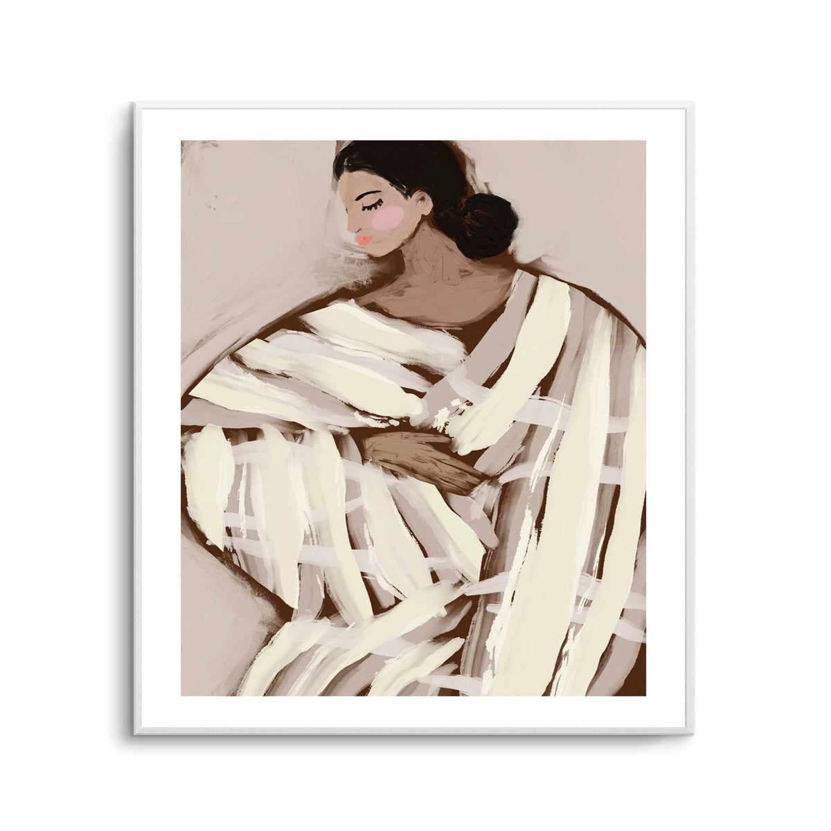 Wrapped Serenity by Treechild Art Print