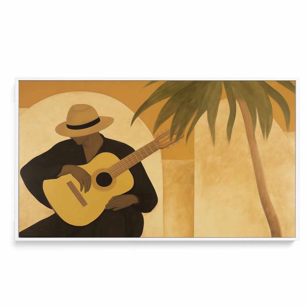 Acoustic Sessions II Framed Canvas Art Print