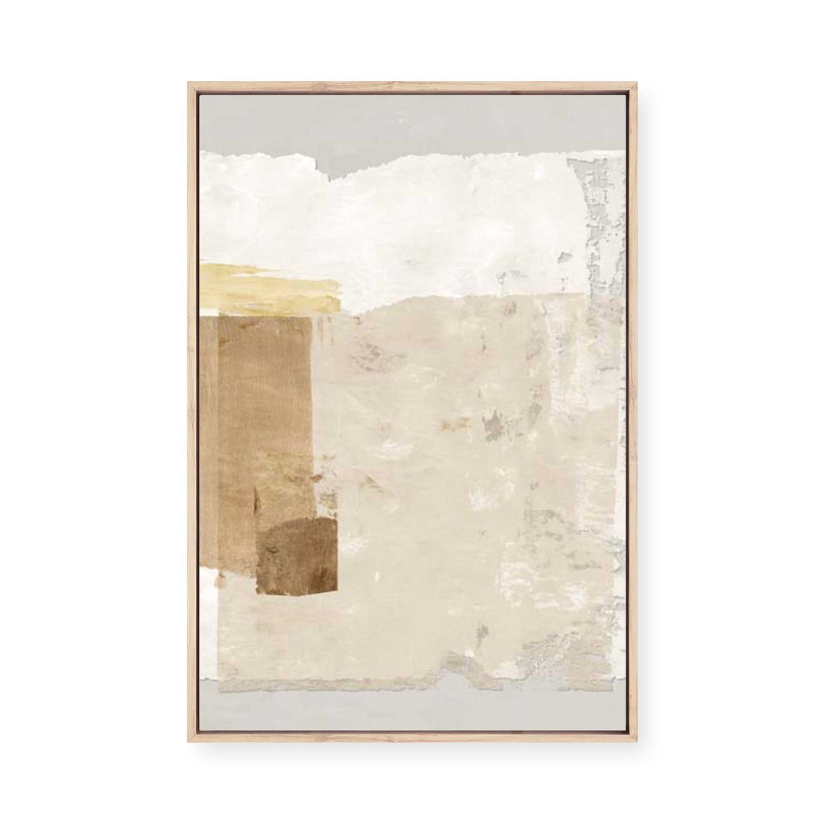 Timeless Textures II Framed Canvas