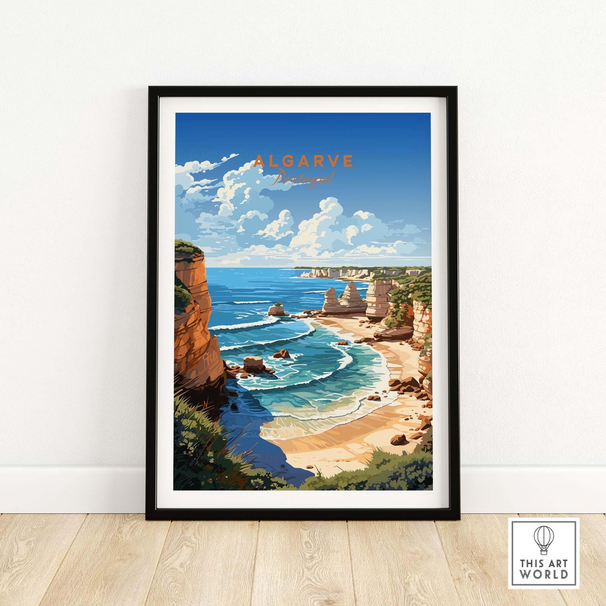 Algarve Poster Beach Print