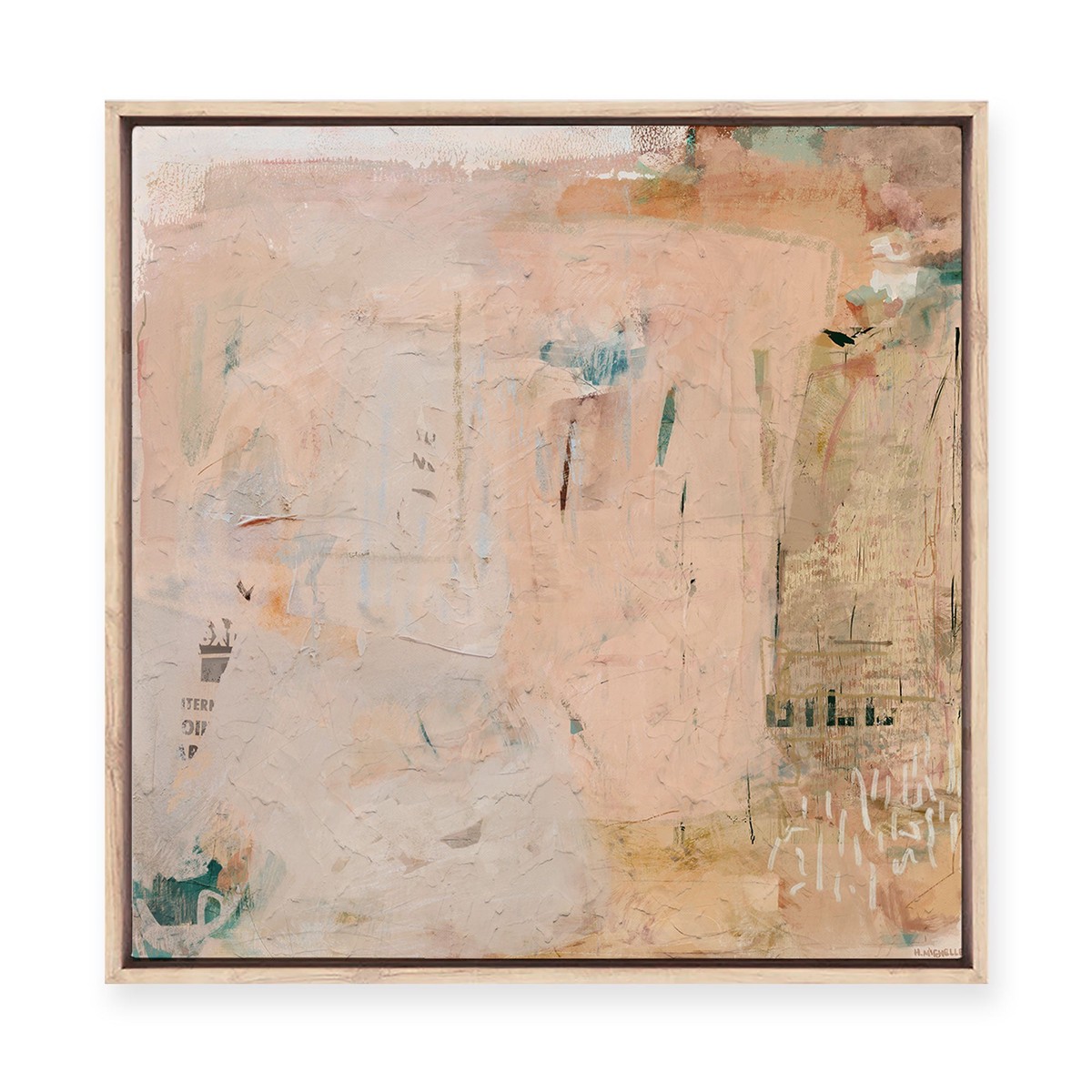 A Gift of Solitude Framed Canvas