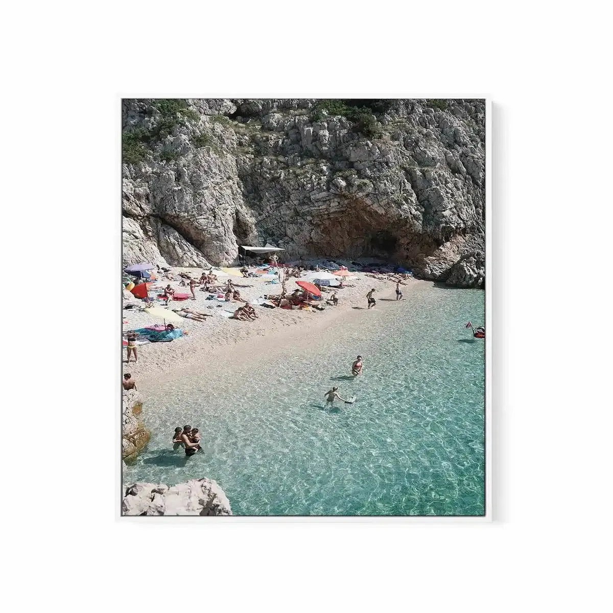 A Day in Istria by Renee Rae Framed Canvas Art Print