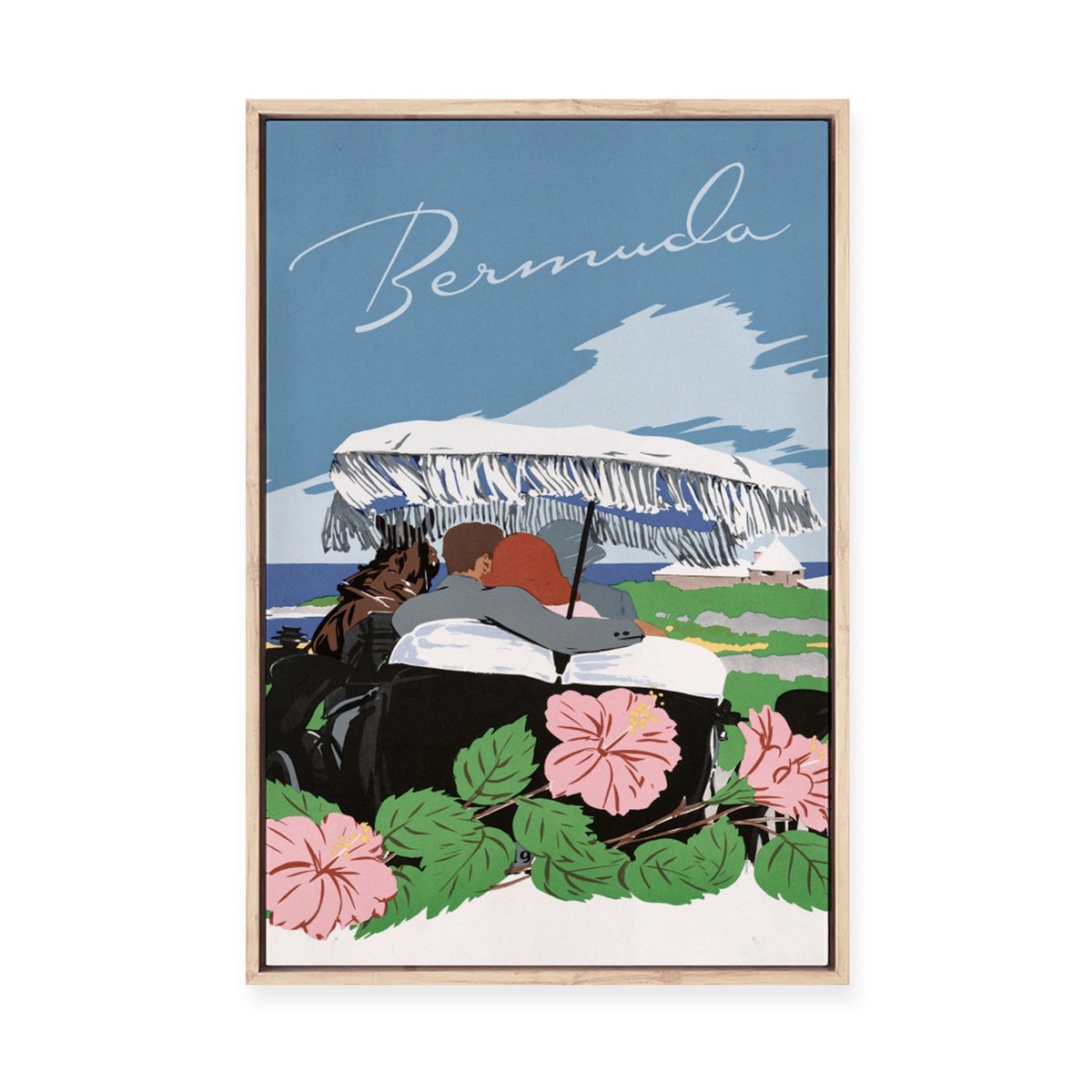 Bermuda Framed Canvas