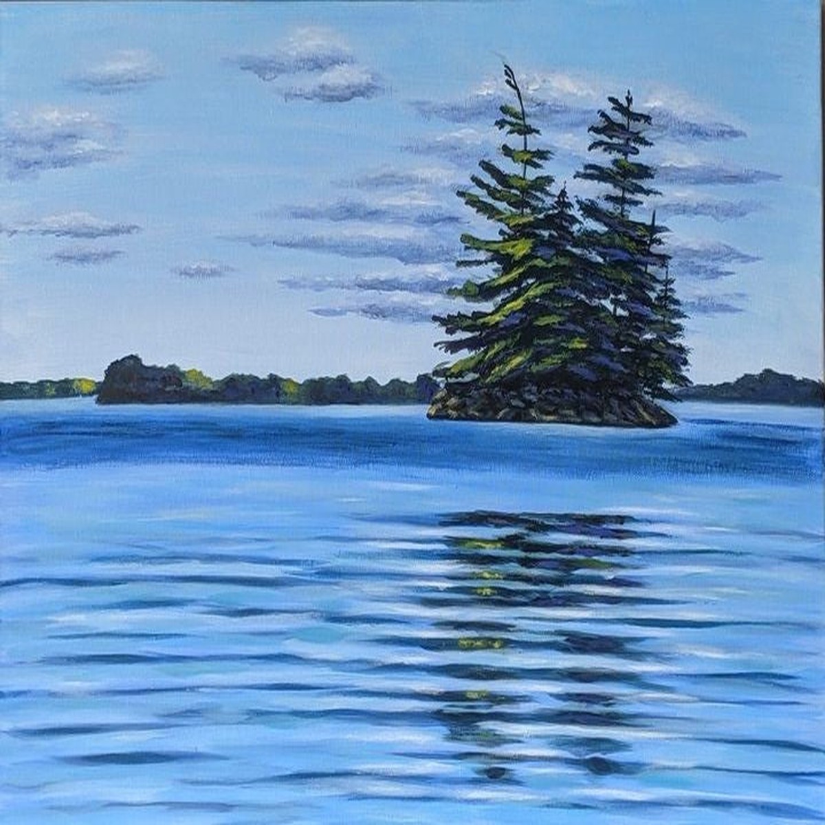 One in A Thousand - original painting by Rosalyn Insley