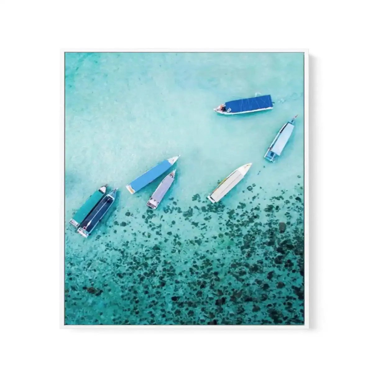 A Day On The Water PT Framed Canvas