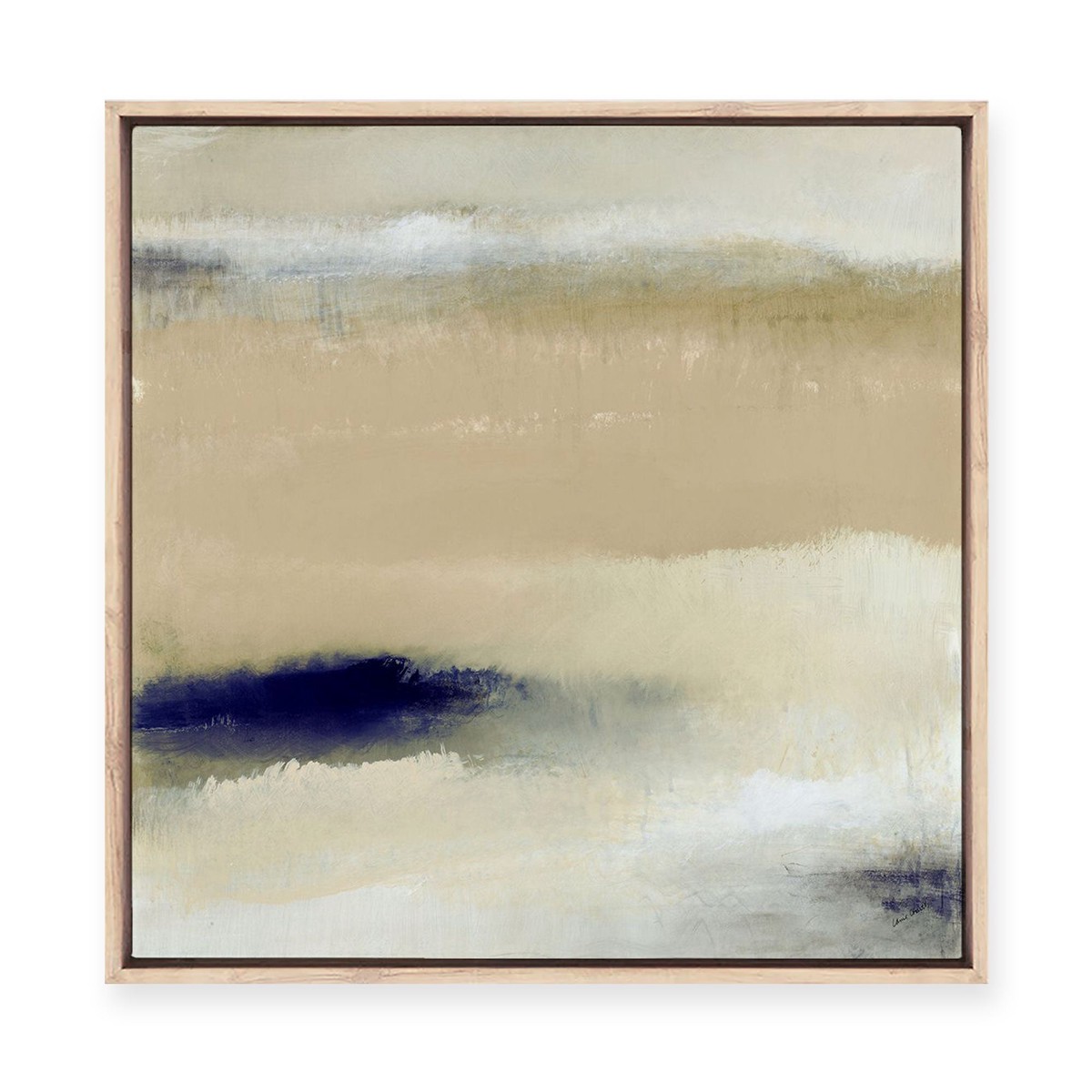 Touch of Navy II Framed Canvas