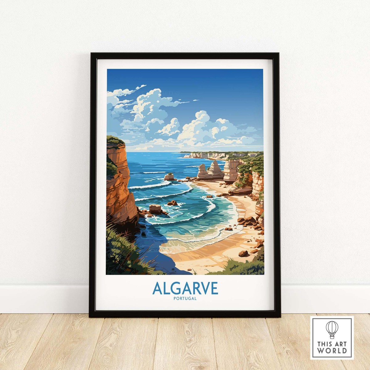 Algarve Poster Modern Style
