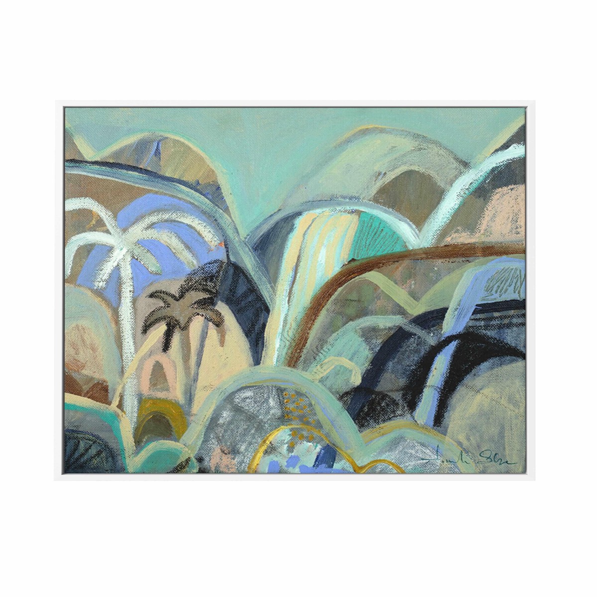 A Sense of Peace by Amanda Skye Framed Canvas Art Print